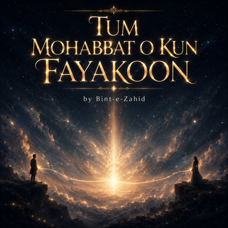 Tum Mohabbat O Kun Fayakoon By Bint-e-Zahid PDF Download & Read Online