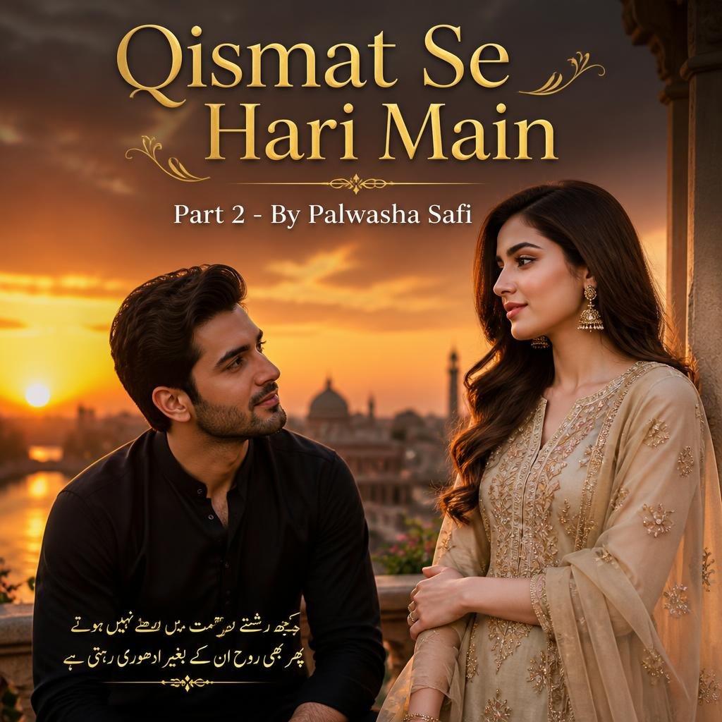 Qismat Se Hari Main Part 2 Novel By Palwasha Safi Complete PDF Download & Review
